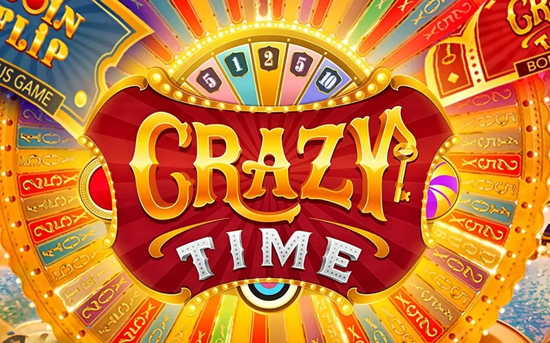 Wypróbuj barwny program Crazy Time z ogromnymi wygranymi w VOX Casino.