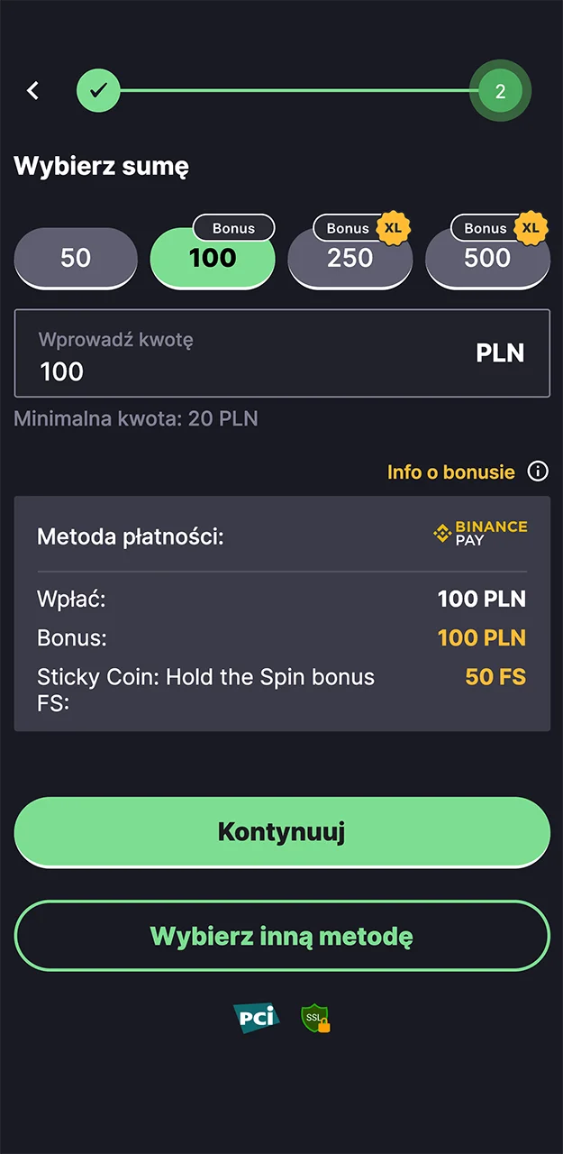 Na stronie VOX Casino dostępne są najbezpieczniejsze metody płatności.